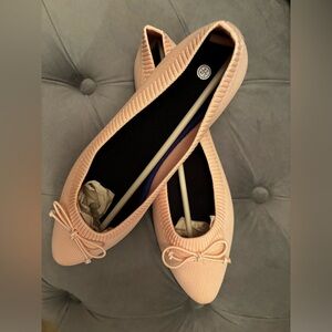 Shupua Women's Flats Pink 9.5